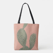 Coral Cacti Tote Bag (Achterkant)