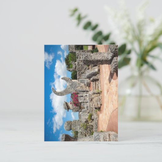 Coral Castle Briefkaart (Staand voorkant)