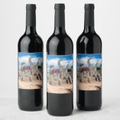 Coral Castle Wine Label Wijn Etiket (Flessen)