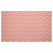 Coral Chevron Bekledingsstof Stof (Fat Quarter)