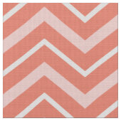 Coral Chevron Bekledingsstof Stof (Close Up)