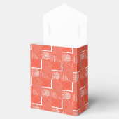 Coral Chic Mod Design Bedankdoosjes (Geopend)