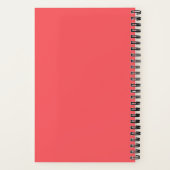 Coral Classic Monogram Notitieboek (Achterkant)