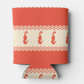 Coral Coastal Seahorses Stripes Blikjeskoeler (Achterkant)