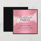 Coral Confetti Bachelorette Kaart (Voorkant / Achterkant)