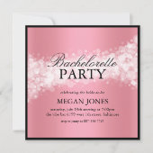 Coral Confetti Bachelorette Kaart (Voorkant)
