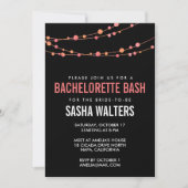 Coral Confetti Bachelorette Kaart (Voorkant)