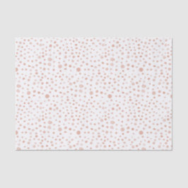 Coral Confetti Waterverf Stippen Tissue Paper Tissuepapier