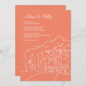 Coral Cop Cot Central Park Weddenschap Kaart (Voorkant / Achterkant)