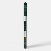 Coral Cosmos Drift - IPhone 16 Hoesje (Achterkant / Rechts)