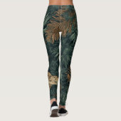 Coral Cosmos Drift - Leggings (Achterkant)