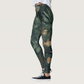 Coral Cosmos Drift - Leggings (Links)