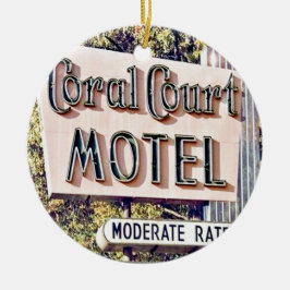 Coral Court Motel, St. Louis, kerstversiering, Keramisch Ornament