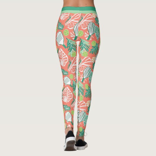 Coral Court Rally Leggings (Achterkant)