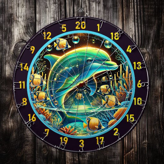 Coral Cove Dolphin Dartboard Adventure Dartbord