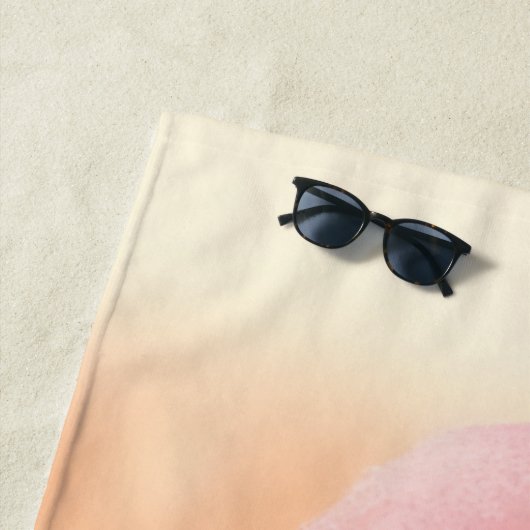 Coral Crest Fluid Abstract Coastal Strandlaken (In situ)