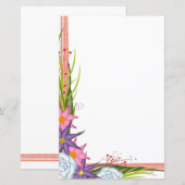 Coral Crush Brieven (Voorkant / Achterkant)