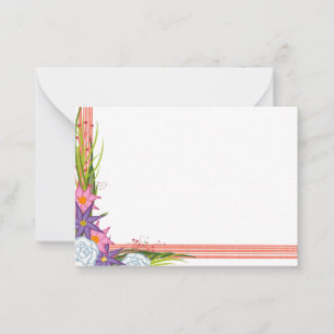 Coral Crush Mini Kaarten Notitiekaartje