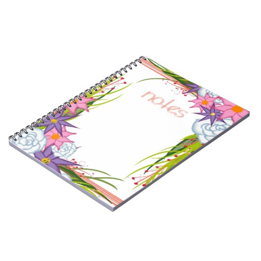 Coral Crush Notes Large Notitieboek (Linkerzijde)