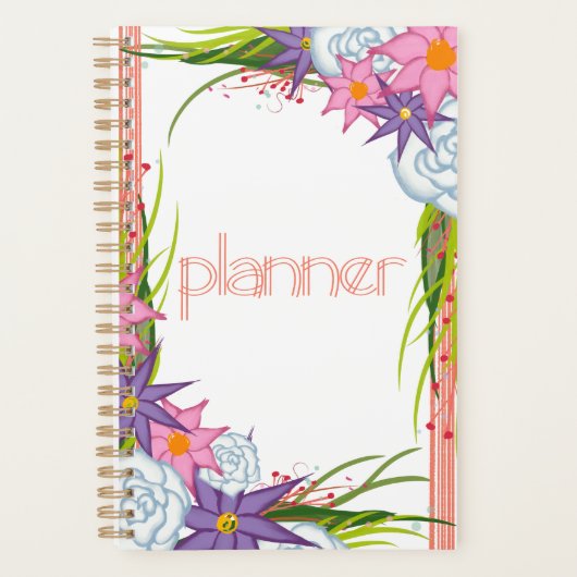 Coral Crush Planning Planner (Voorkant)