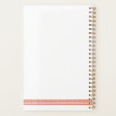 Coral Crush Planning Planner (Achterkant)