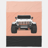 Coral Crusher Fleece Deken (Voorkant)