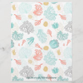 Coral Design Flyer - Dingen om rond.... (Achterkant)