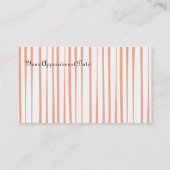  Coral-deur Afsprakenkaartje (Achterkant)