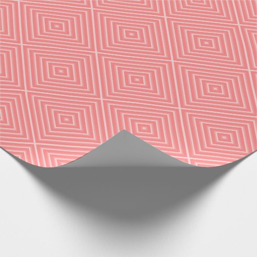 Coral Diamonds Cadeaupapier (Hoek)