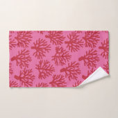 Coral Drift Red Pink Bad Handdoek (Handdoek)