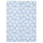Coral Drift Soft Blue Klembord (Achterkant)
