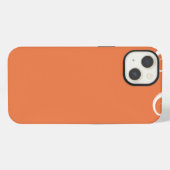 Coral Elegant Modern iPhone Hoesje (Achterkant horizontaal)