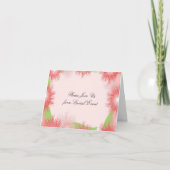 Coral Floral Event Invitation (Voorkant)