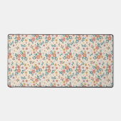 Coral Flower Garden Pattern Bureaumat (Voorkant)