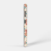 Coral Flower Garden Pattern Samsung Galaxy Hoesje (Rechterkant)
