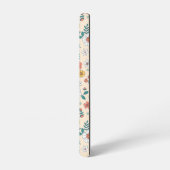 Coral Flower Garden Pattern Samsung Galaxy Hoesje (Linkerkant)