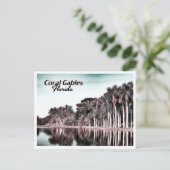 CORAL GABLES FLORIDA BRIEFKAART (Staand voorkant)