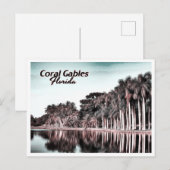 CORAL GABLES FLORIDA BRIEFKAART (Voorkant / Achterkant)