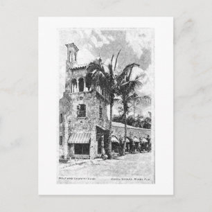 Coral Gables Florida  Briefkaart Reproduction