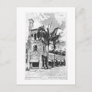Coral Gables Florida  Briefkaart Reproduction