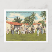 Coral Gables Florida  golfers Briefkaart (Voorkant)