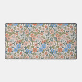 Coral Garden Flower Pattern Bureaumat (Voorkant)