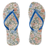Coral Garden Flower Pattern Teenslippers (Voetbed)