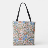 Coral Garden Flower Pattern Tote Bag (Achterkant)