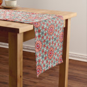 Coral Garden Tile Pattern Medium Tafelloper (Voorbeeld)