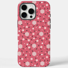 Coral Geo Editie iPhone 16 Pro Max Hoesje
