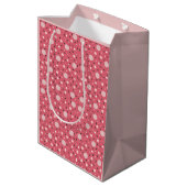 Coral Geo Editie Medium Cadeauzakje (Achterkant Gekanteld)