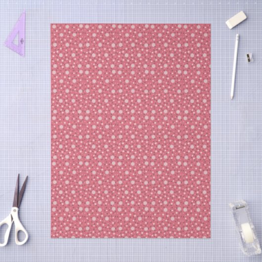 Coral Geo Edition Tissuepapier (Craft)