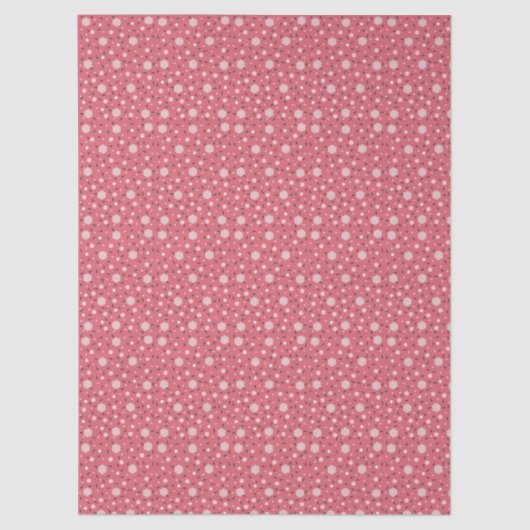 Coral Geo Edition Tissuepapier (Voorkant)