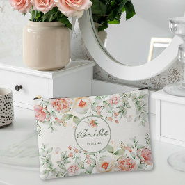Coral Green Romantische Bloemen voor de Bruid Etui